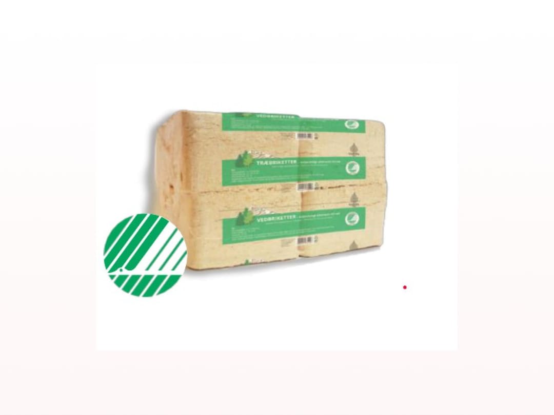 Vedbriketter ca 10 kg / 48 kWh